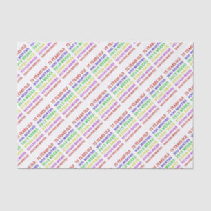 Papier Mousseline 75e anniversaire Jalons