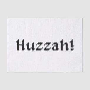 Papier Mousseline 8 Bits Huzzah !