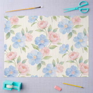 Papier Mousseline A Springy Floral Design #4
