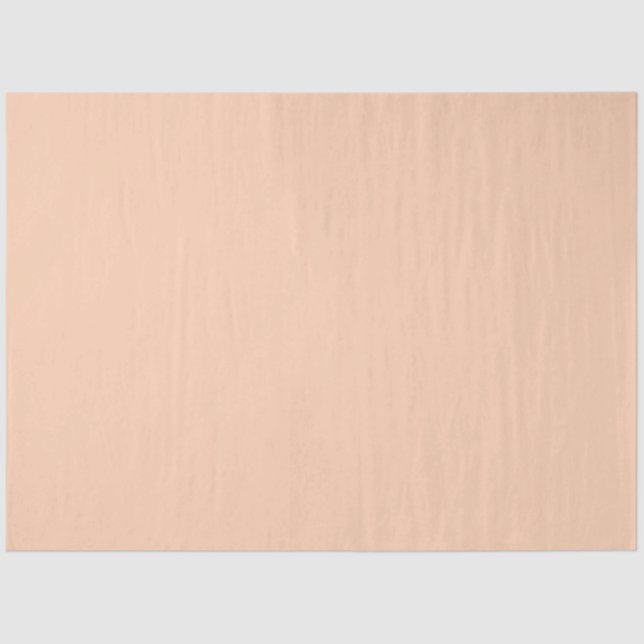 Papier Mousseline abricot couleur (Recto)