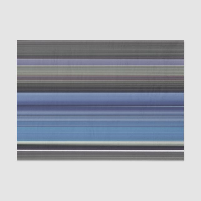 Papier Mousseline Abstract #1: Blue and grey (Recto)