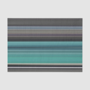 Papier Mousseline Abstract #1: Teal and grey