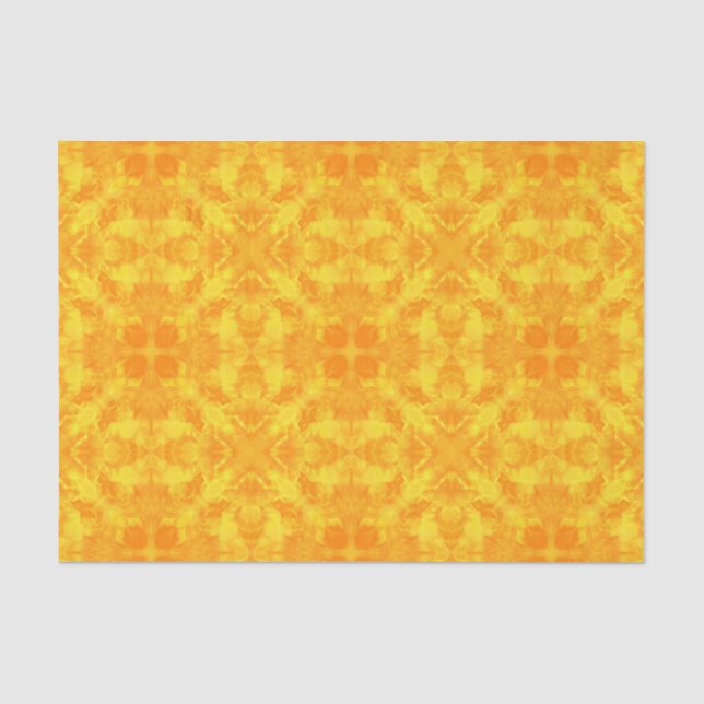 Papier Mousseline Abstract modern mosaic kaleidoscopic (Recto)