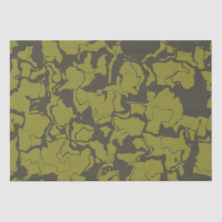 Papier Mousseline Abstrait gris et vert