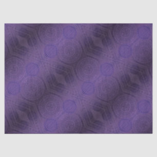 Papier Mousseline Acceptation Médaillons de méditation violette