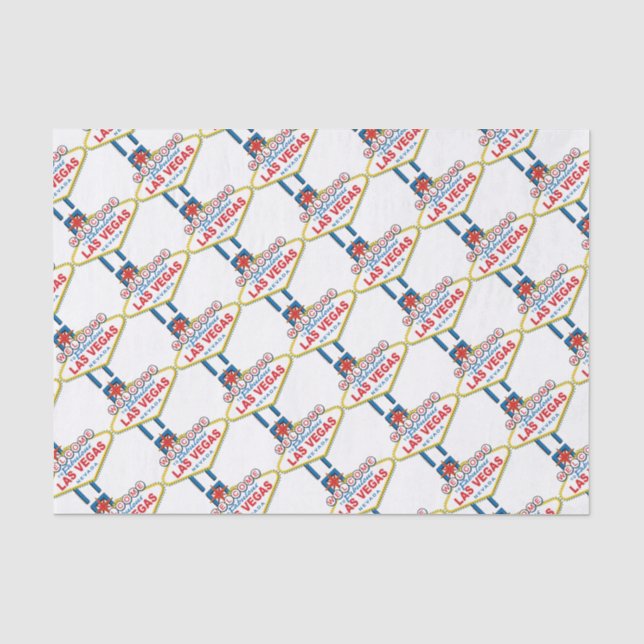 Papier Mousseline Accueil-à-Las-Vegas (Recto)