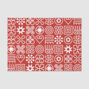 Papier Mousseline Adinkra africaine