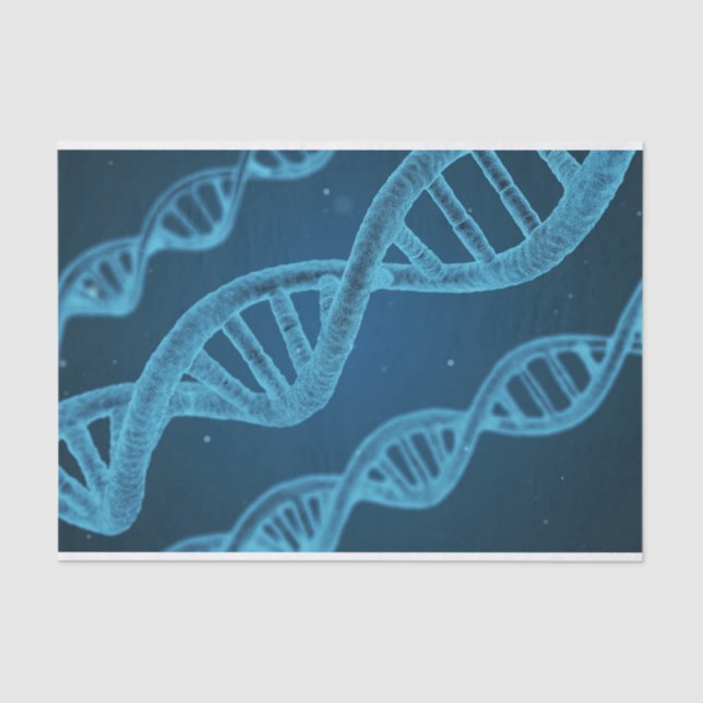 Papier Mousseline ADN double hélix (Recto)