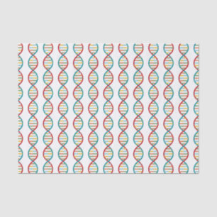 Papier Mousseline ADN Mid Century Moderne Biologie STEM Blancs