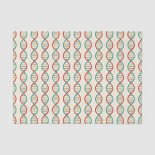 Papier Mousseline ​ ADN ​ Mid Century Moderne Biologie STEM Crème à 