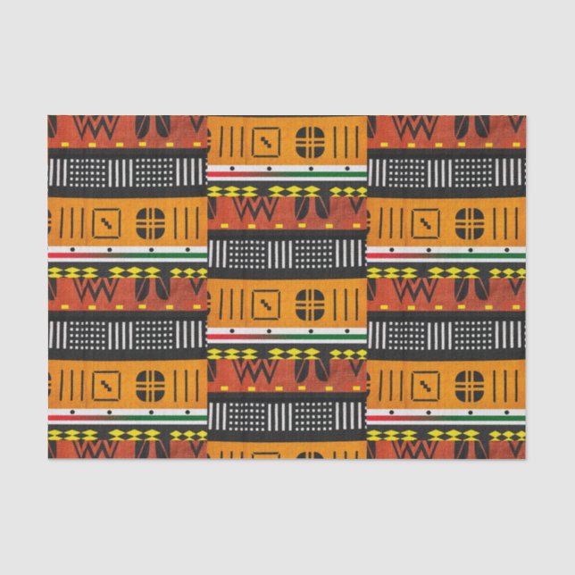 Papier Mousseline Africain (Recto)