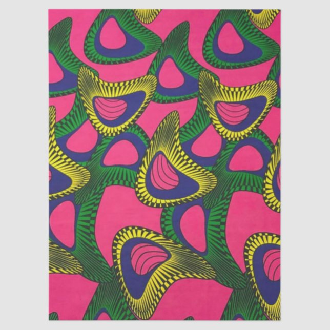 Papier Mousseline African Print (Recto)