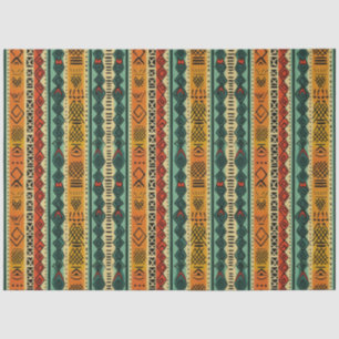Papier Mousseline Afrique Ashanti Akan Ghana Ethnic Tribal Motif