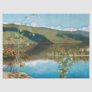 Papier Mousseline Akseli Gallen-Kallela - Thundernuages sur Horizon