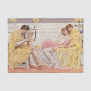 Papier Mousseline Albert Joseph Moore Un musicien (vers 1867)