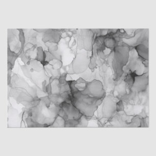 Papier Mousseline Alcool Liquide d'encre perce dans le gaze de porce