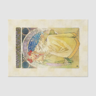 Papier Mousseline Alfons Mucha Princezna 1911 Hyacinta