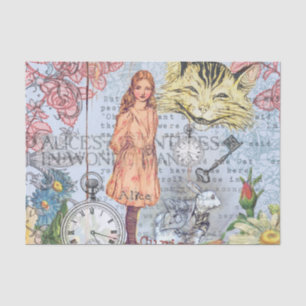 Papier Mousseline Alice au pays des merveilles Classique Rackham