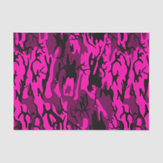 Papier Mousseline Alien Pink Camo