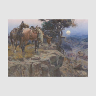 Papier Mousseline « Alliés innocents » par Charles M Russell