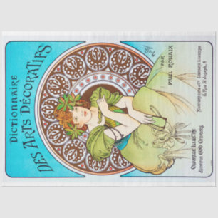 Papier Mousseline Alphonse Mucha