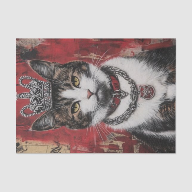 Papier Mousseline Altesse royale du chat6 (Recto)