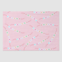 Ami mignon bracelet d'amitié motif rose clair