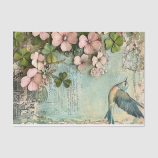Papier Mousseline Amis chanceux et amis plumes