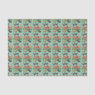Papier Mousseline Amis Chiens Furever Chiens Chiens Chiens Chiens Ch