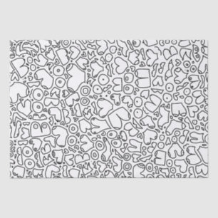 Papier Mousseline Amusant motif mammaire adulte