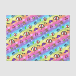 Papier Mousseline Amusement d'été