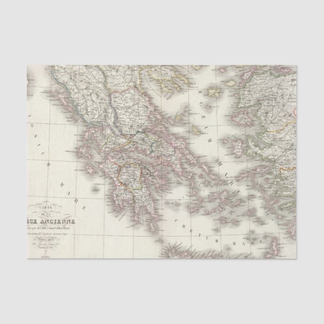 Papier Mousseline Ancienne de Grece - Grèce antique (Recto)