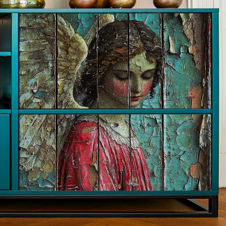 Papier Mousseline Ange Nostalgique Decoupage