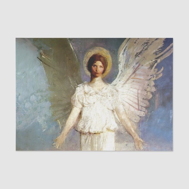 Papier Mousseline "Angel à midi" par Abbott Thayer (Recto)