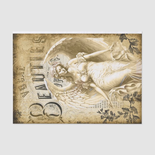 Papier Mousseline Angel de beauté (Recto)