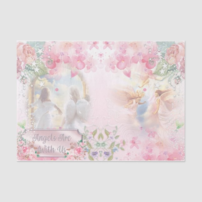 Papier Mousseline Angel Design Series 1 (Recto)