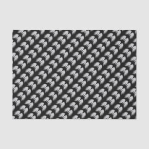 Papier Mousseline ANGEL WINGS Black Personnalisable Motif