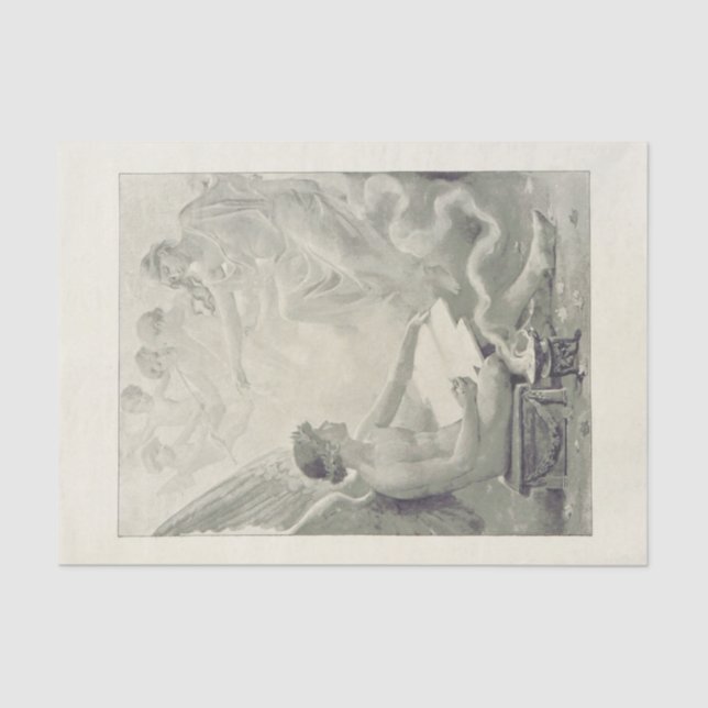 Papier Mousseline Anges (Recto)