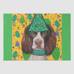 Papier Mousseline Anglais Springer Spaniel