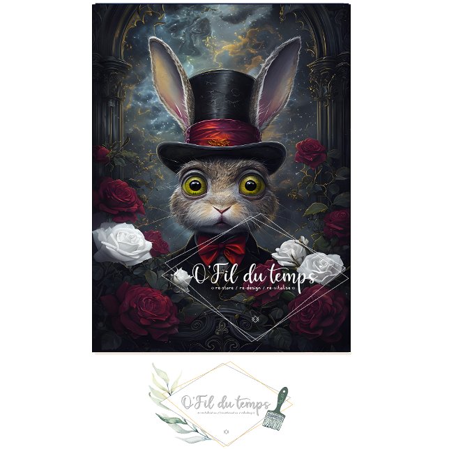 Papier Mousseline Animal drôle avec papier de découpage Casquette. (Créateur téléchargé)