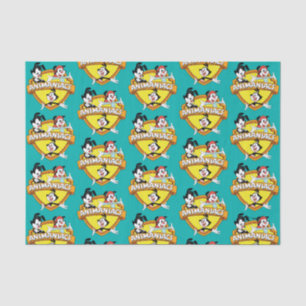 Papier Mousseline Animaniacs   Warner Brothers & Sister WB Shield