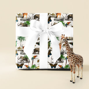 Papier Mousseline Animaux vintages De D'Orbigny