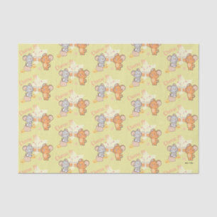 Papier Mousseline Anime Tuffy et Jerry Cheese au fromage