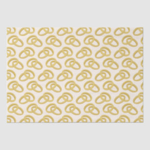 Papier Mousseline Anneaux de Mariage