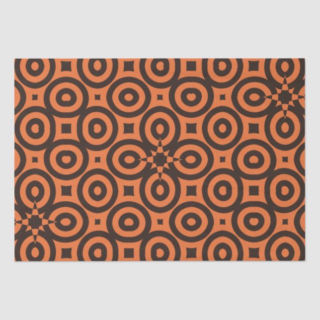Papier Mousseline Anneaux super de Retro (Recto)