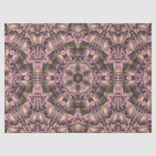 Papier Mousseline Antiquité rose victorienne
