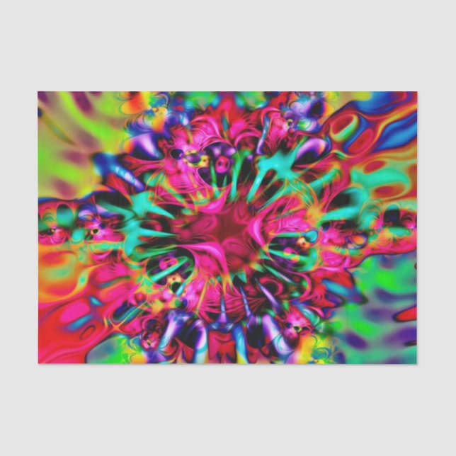 Papier Mousseline Apophysis I de kaléidoscope + votre idée (Recto)