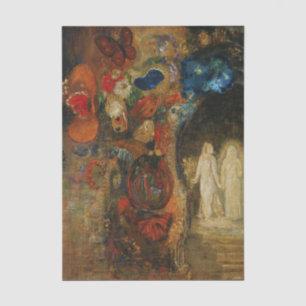 Papier Mousseline Apparition par Odilon Redon