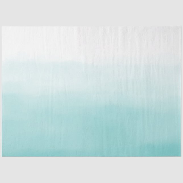 Papier Mousseline Aqua aquarelle Ombre (Recto)