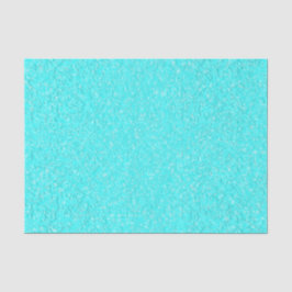 Papier Mousseline Aqua Blue